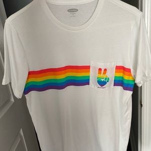 Old Navy Rainbow Tee